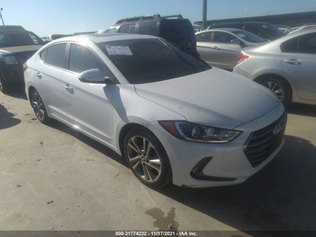 HYUNDAI ELANTRA 2017 5npd84lfxhh034611