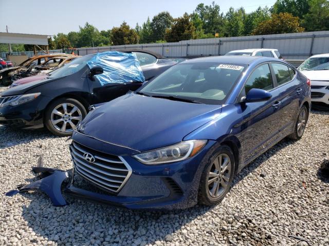 HYUNDAI ELANTRA SE 2017 5npd84lfxhh035709