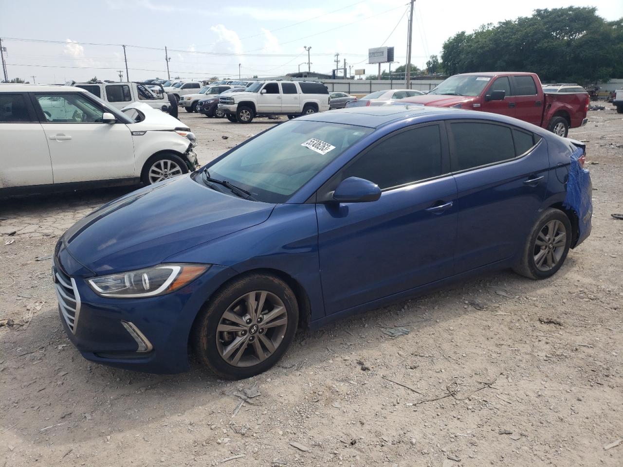 HYUNDAI ELANTRA 2017 5npd84lfxhh116645