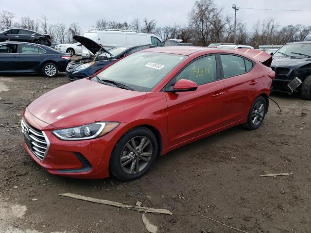 HYUNDAI ELANTRA SE 2017 5npd84lfxhh191295