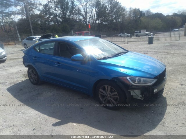 HYUNDAI ELANTRA 2018 5npd84lfxjh213916