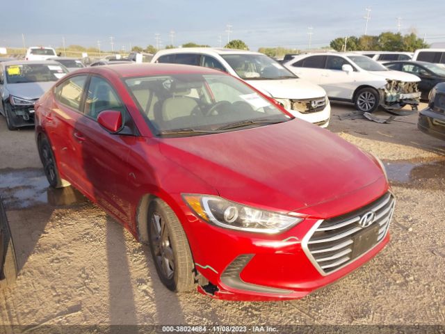 HYUNDAI ELANTRA 2018 5npd84lfxjh214404