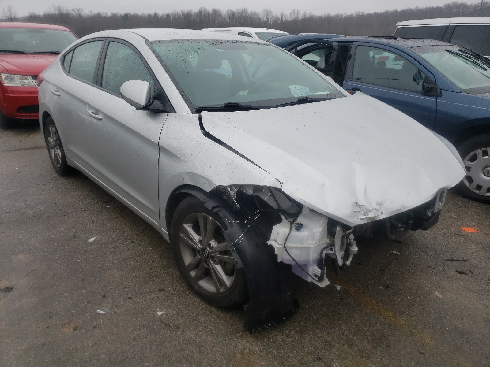 HYUNDAI ELANTRA SE 2018 5npd84lfxjh222177