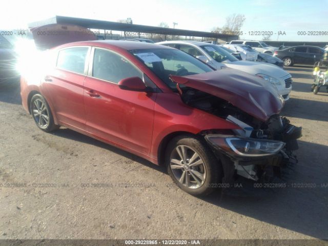 HYUNDAI ELANTRA 2018 5npd84lfxjh228769