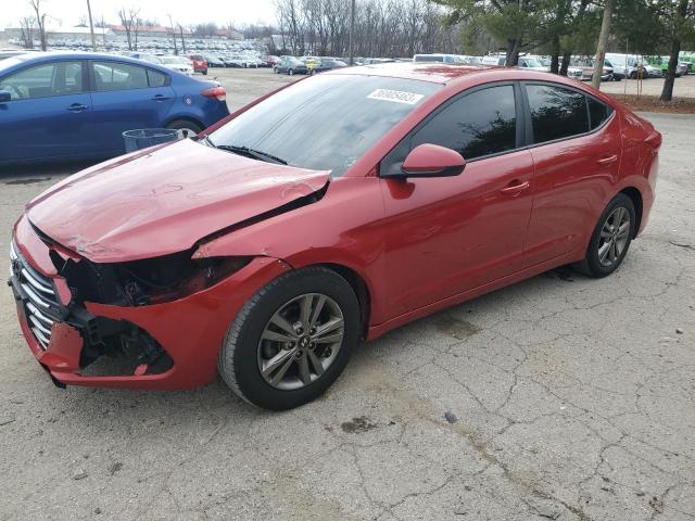 HYUNDAI ELANTRA SE 2018 5npd84lfxjh241862