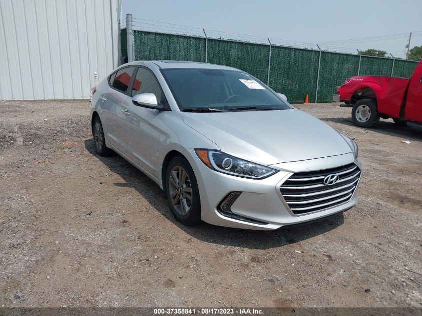 HYUNDAI ELANTRA 2018 5npd84lfxjh279320