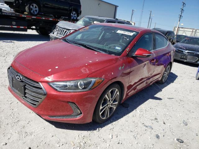 HYUNDAI ELANTRA 2018 5npd84lfxjh285991