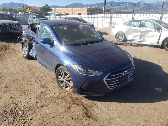 HYUNDAI ELANTRA SE 2018 5npd84lfxjh286543