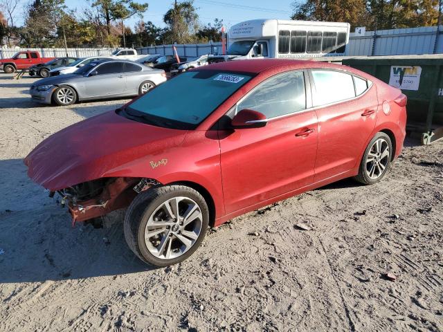 HYUNDAI ELANTRA 2018 5npd84lfxjh286607