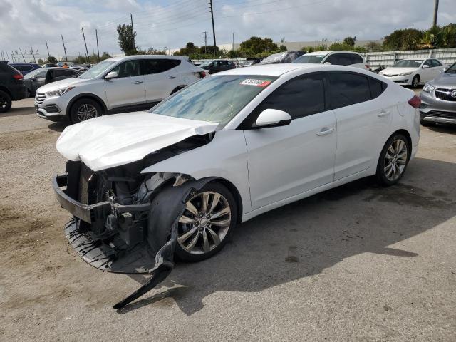 HYUNDAI ELANTRA SE 2018 5npd84lfxjh302532