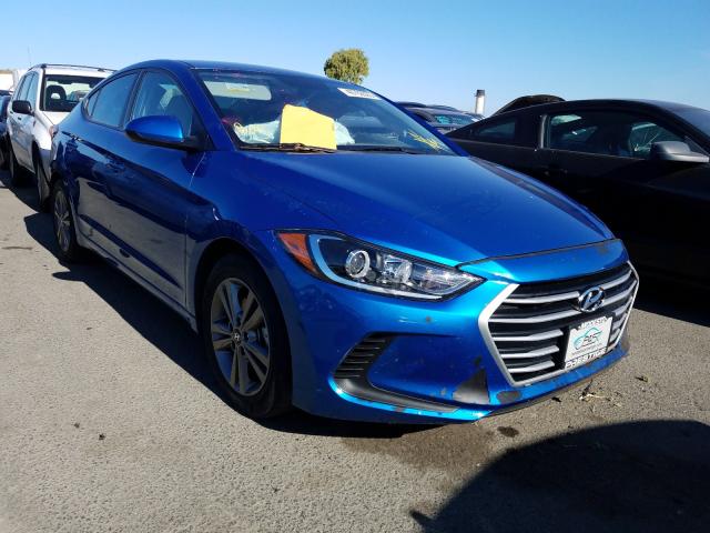 HYUNDAI ELANTRA SE 2018 5npd84lfxjh327818