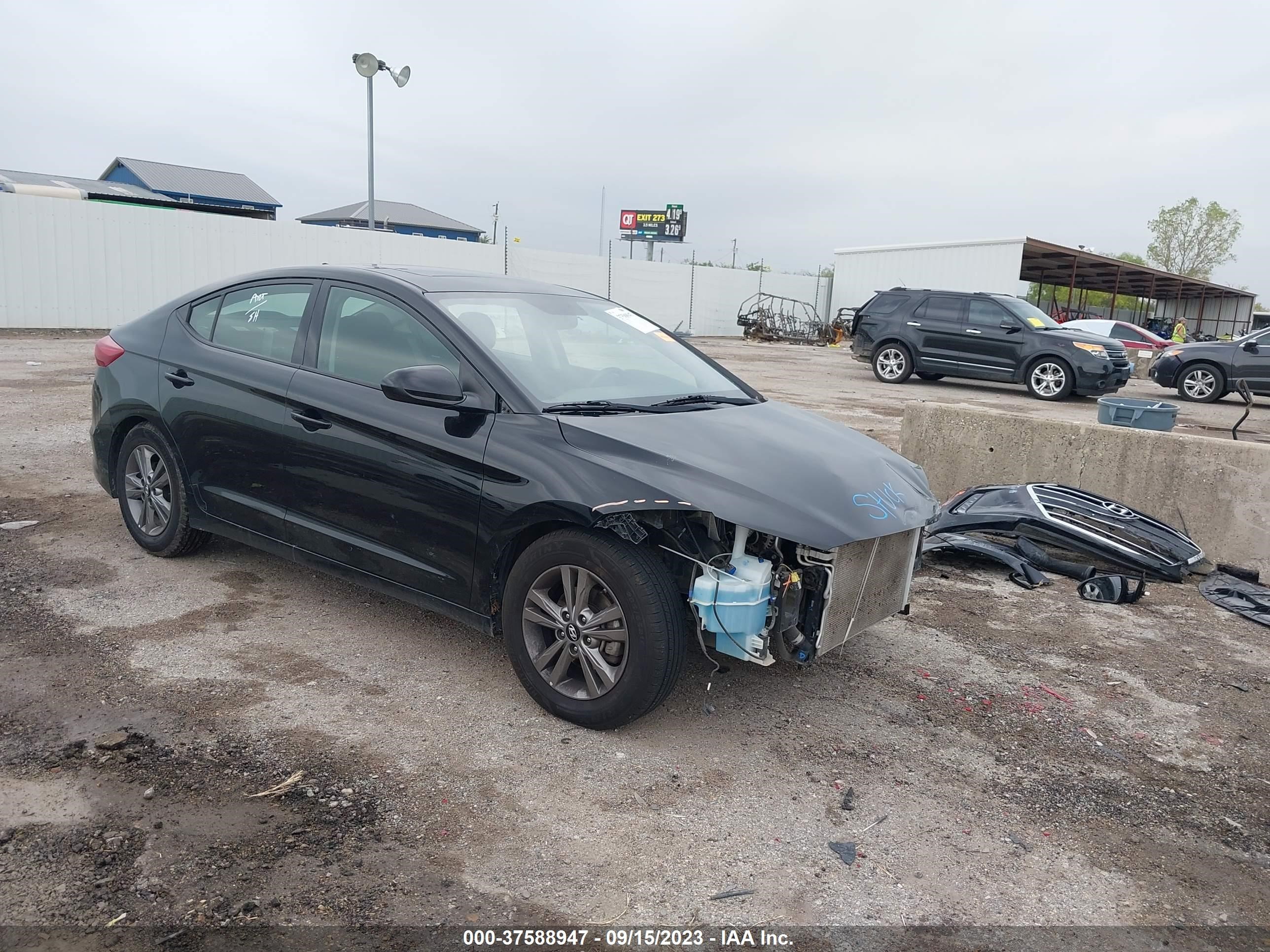 HYUNDAI ELANTRA 2018 5npd84lfxjh346899