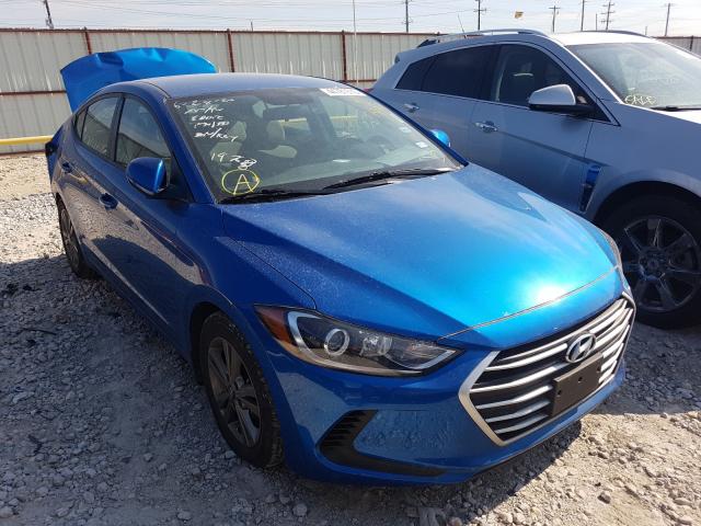 HYUNDAI ELANTRA SE 2018 5npd84lfxjh357417