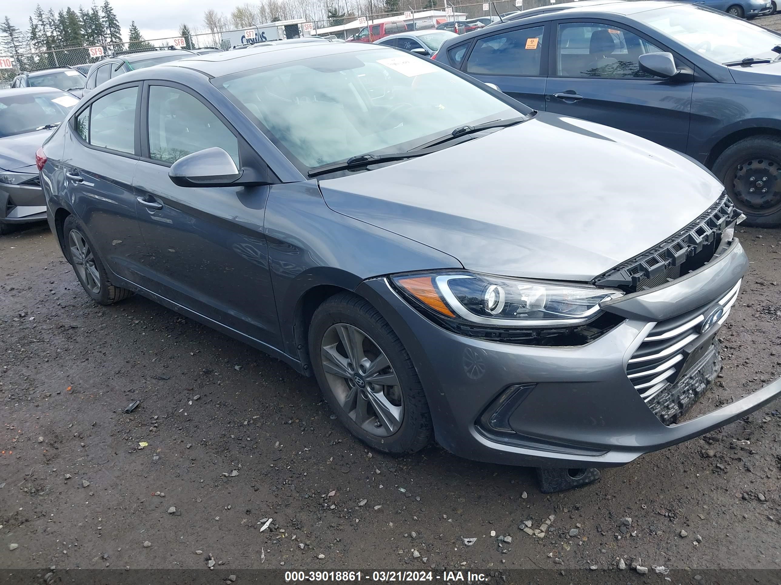 HYUNDAI ELANTRA 2018 5npd84lfxjh362830