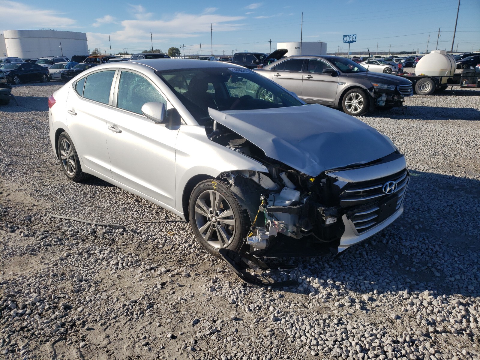 HYUNDAI ELANTRA SE 2018 5npd84lfxjh365906