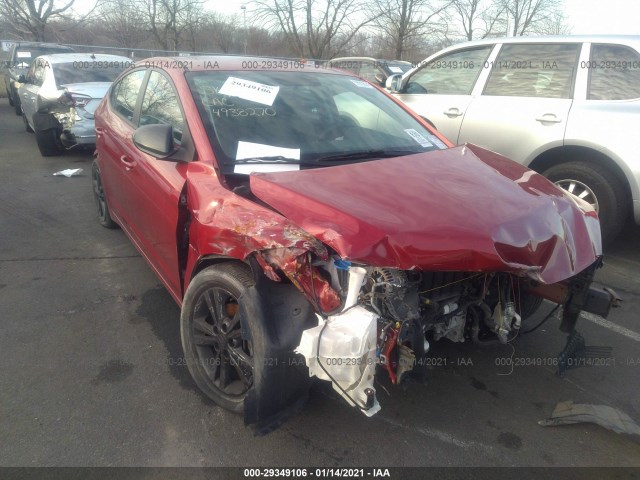 HYUNDAI ELANTRA 2018 5npd84lfxjh372029