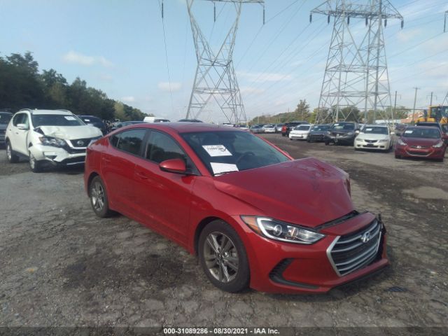 HYUNDAI ELANTRA 2018 5npd84lfxjh375254