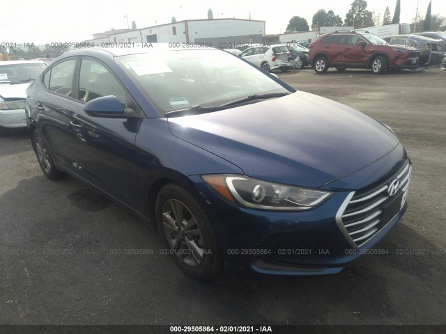 HYUNDAI ELANTRA 2018 5npd84lfxjh388196