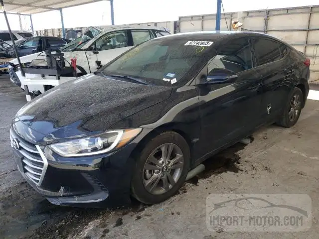 HYUNDAI ELANTRA 2018 5npd84lfxjh394435