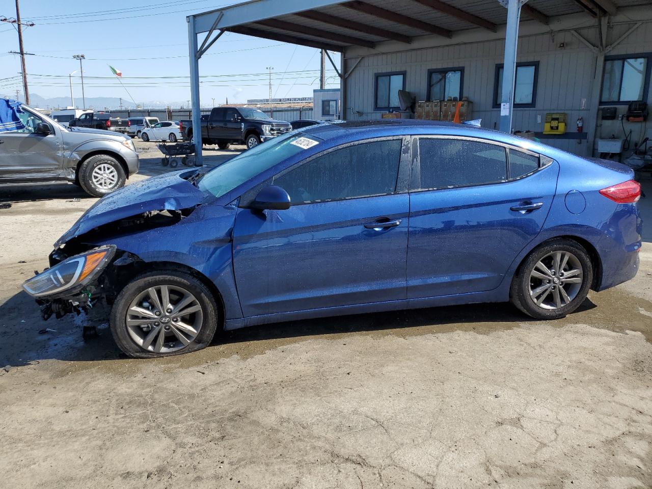 HYUNDAI ELANTRA 2018 5npd84lfxjh397416