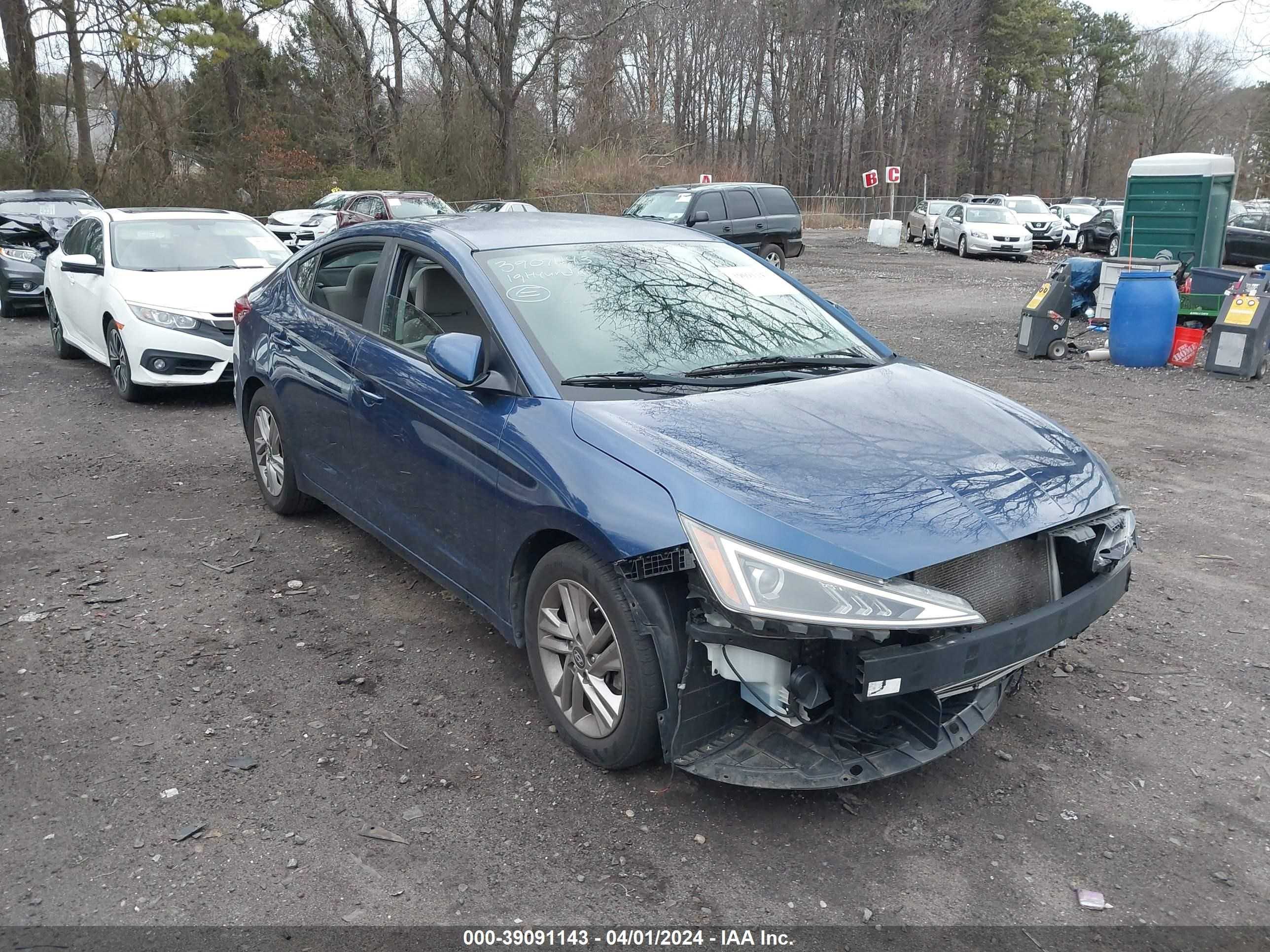 HYUNDAI ELANTRA 2019 5npd84lfxkh459303