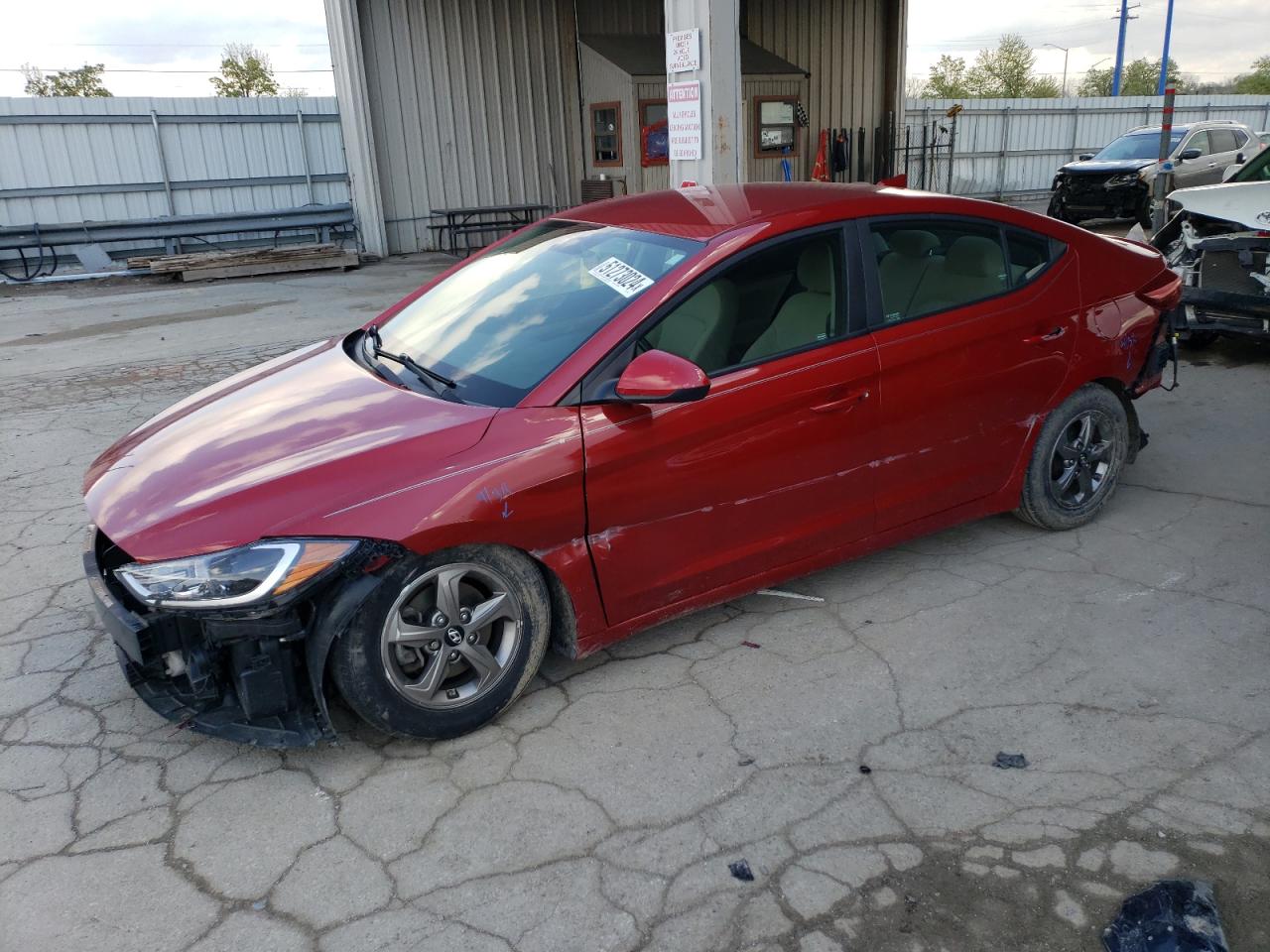 HYUNDAI ELANTRA 2017 5npd94la7hh131461