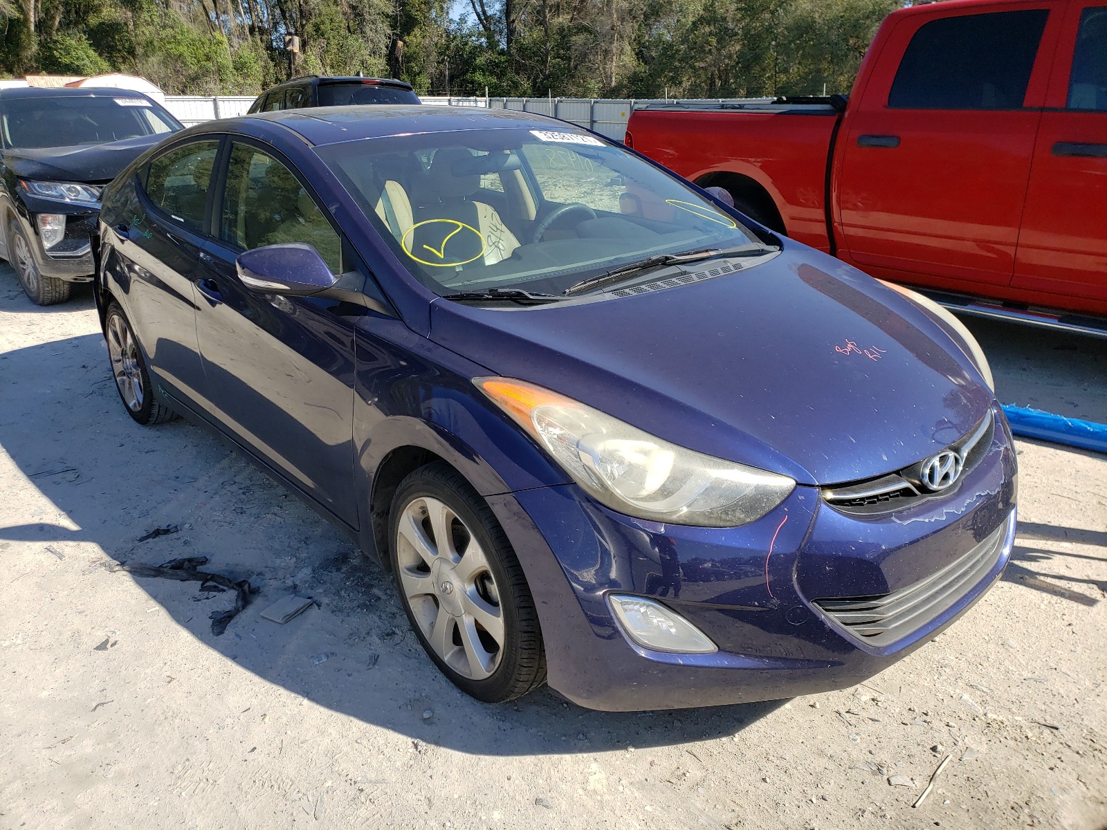 HYUNDAI ELANTRA GL 2013 5npdh4ae0dh159394