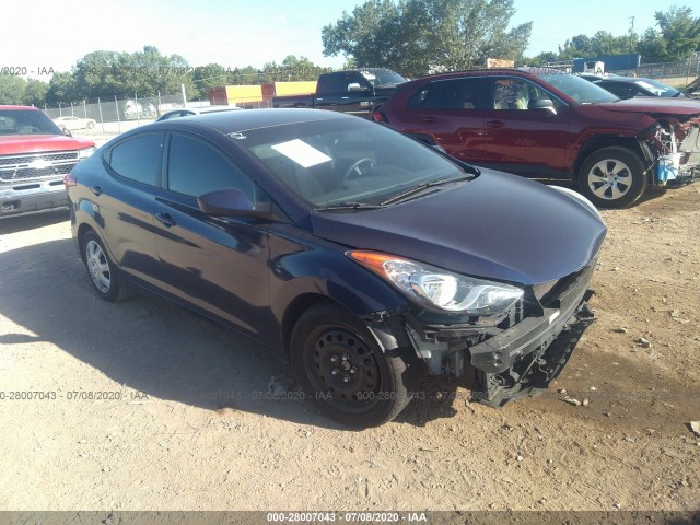 HYUNDAI ELANTRA 2013 5npdh4ae0dh183288