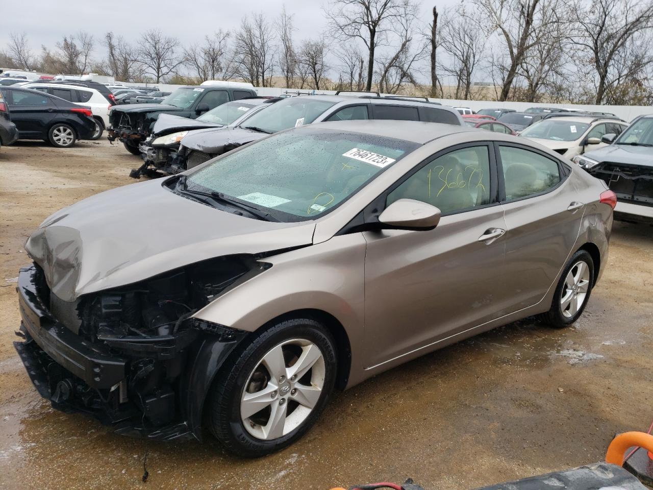 HYUNDAI ELANTRA 2013 5npdh4ae0dh217715