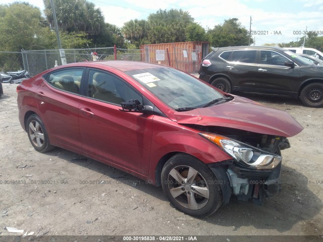 HYUNDAI ELANTRA 2013 5npdh4ae0dh255316