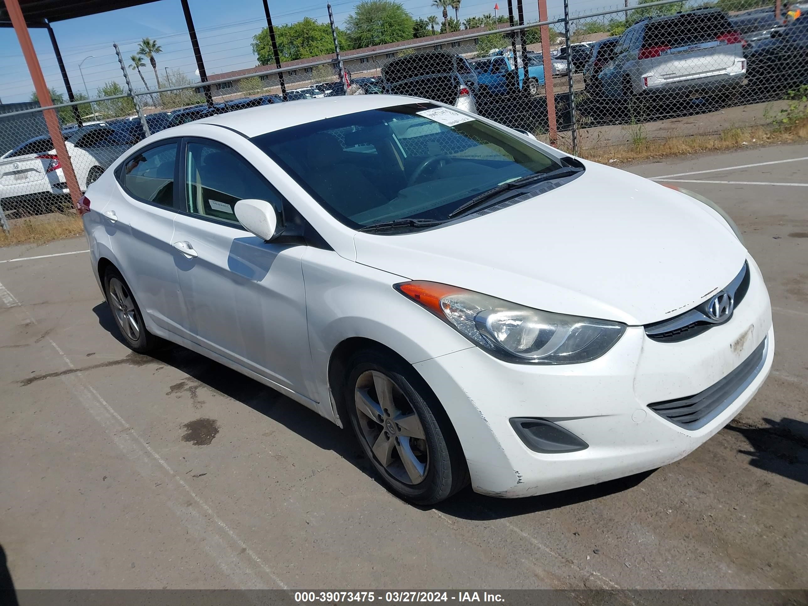 HYUNDAI ELANTRA 2013 5npdh4ae0dh360762