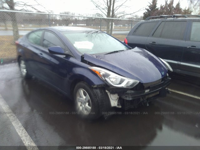 HYUNDAI ELANTRA 2014 5npdh4ae0eh456294