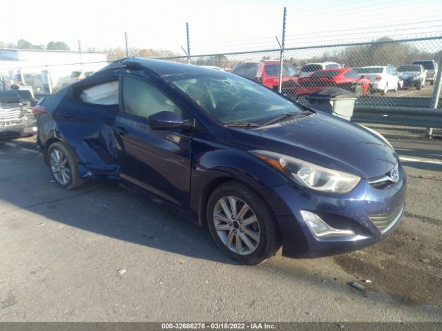 HYUNDAI ELANTRA 2014 5npdh4ae0eh468588