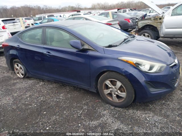 HYUNDAI ELANTRA 2014 5npdh4ae0eh470034