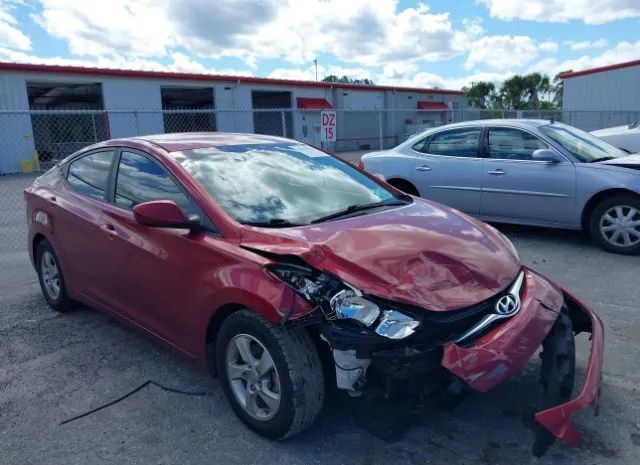 HYUNDAI ELANTRA 2014 5npdh4ae0eh471300