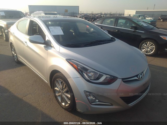 HYUNDAI ELANTRA 2014 5npdh4ae0eh473855