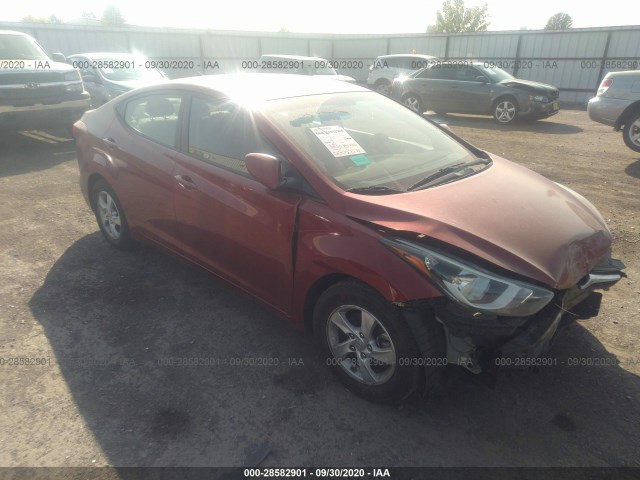 HYUNDAI ELANTRA 2014 5npdh4ae0eh485455