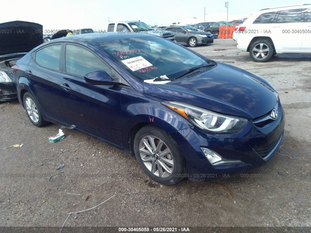 HYUNDAI ELANTRA 2014 5npdh4ae0eh486539