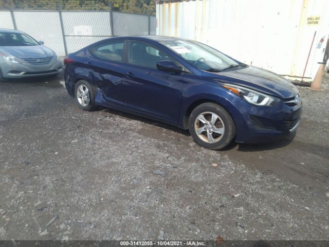 HYUNDAI ELANTRA 2014 5npdh4ae0eh487187