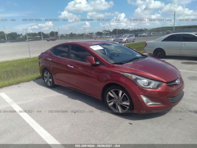 HYUNDAI ELANTRA 2014 5npdh4ae0eh491899