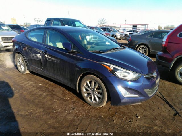 HYUNDAI ELANTRA 2014 5npdh4ae0eh499145