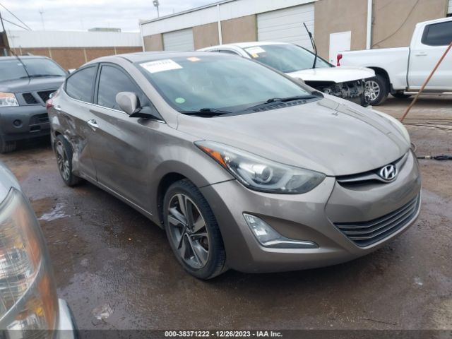 HYUNDAI ELANTRA 2014 5npdh4ae0eh501587