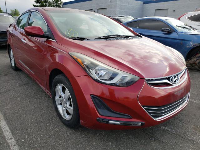 HYUNDAI ELANTRA SE 2014 5npdh4ae0eh504215