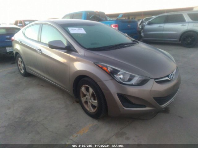 HYUNDAI ELANTRA 2014 5npdh4ae0eh505719