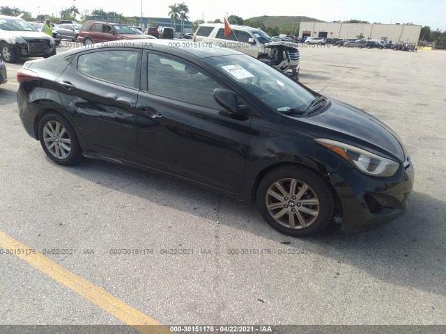 HYUNDAI ELANTRA 2014 5npdh4ae0eh509091