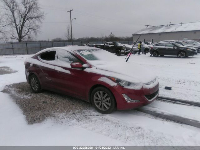 HYUNDAI ELANTRA 2014 5npdh4ae0eh513819