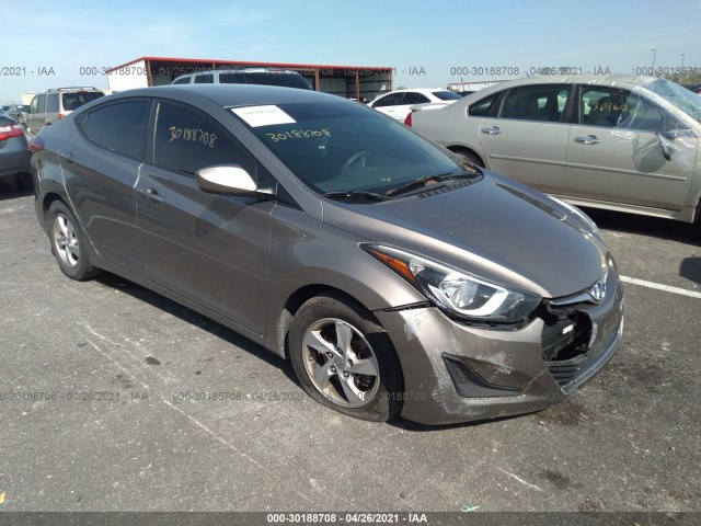 HYUNDAI ELANTRA 2014 5npdh4ae0eh516235