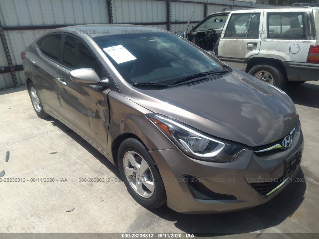 HYUNDAI ELANTRA 2014 5npdh4ae0eh518681