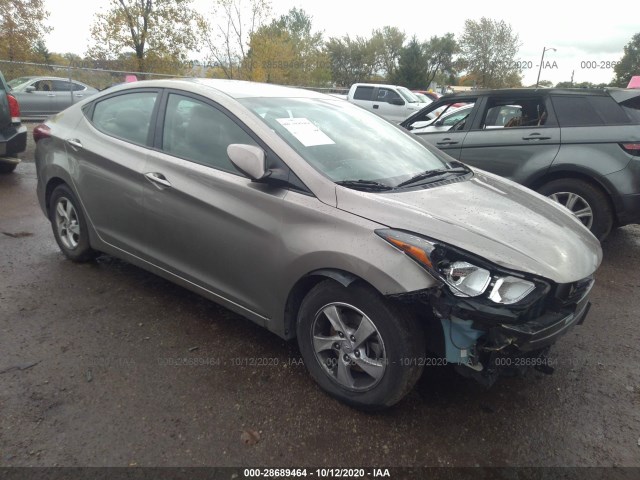 HYUNDAI ELANTRA 2014 5npdh4ae0eh523833