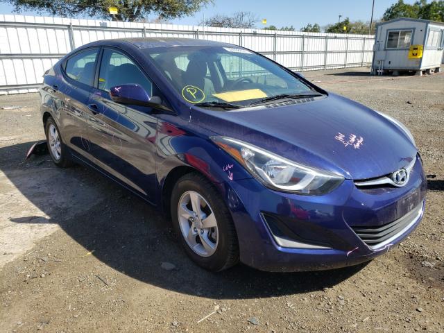 HYUNDAI ELANTRA SE 2014 5npdh4ae0eh528594